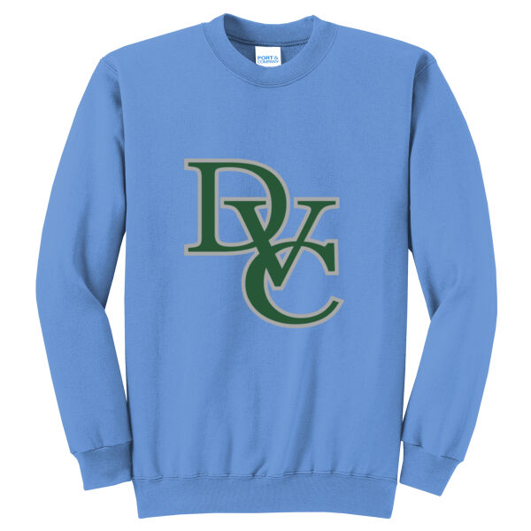 Adult Classic Crewneck Sweatshirt, DVC_Team_Gray/Hunter Thumbnail