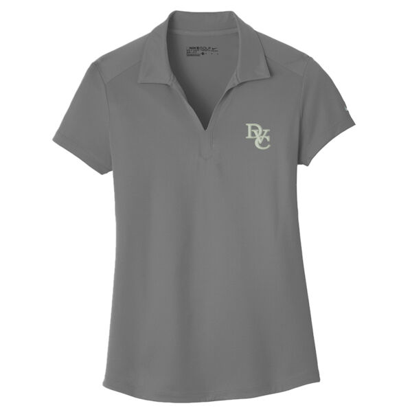 Nike Golf Ladies Dri FIT Legacy Polo, DVC_Team_Gray/White Thumbnail