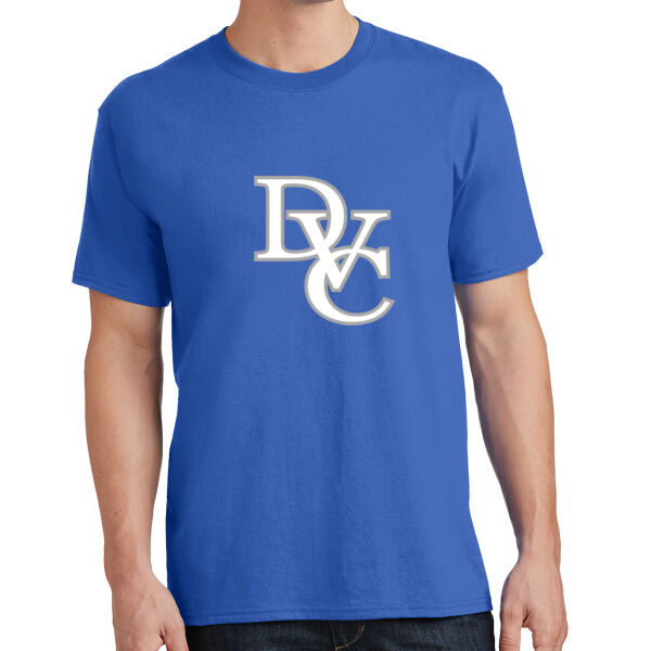 Adult T Shirt Short Sleeve, DVC_Team_Gray/White Thumbnail