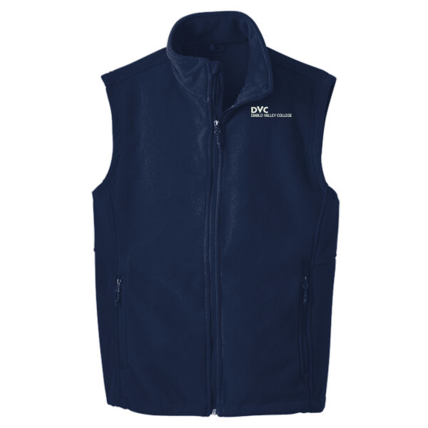 Adult Fleece Vest, DVC_White Thumbnail