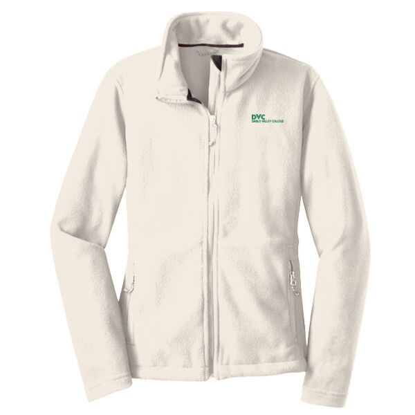 Ladies Fleece Jacket, DVC_Green Thumbnail