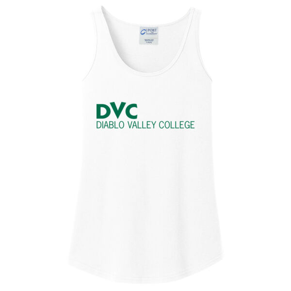 Ladies 100% Cotton Tank Top, DVC_Green Thumbnail